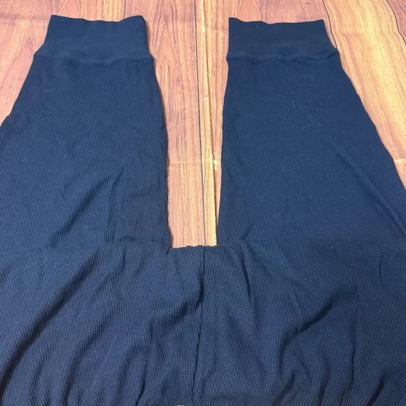 Men’s Size XL Calvin Klein Navy Waffle Knit Thermal Loungewear Joggers - Picture 8 of 13
